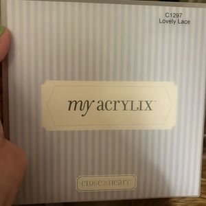 Stamp set, lovely lace